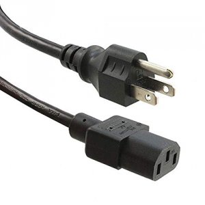 Enet N515-C13-15F-ENC 5-15p - C13 15ft Black Power Cord