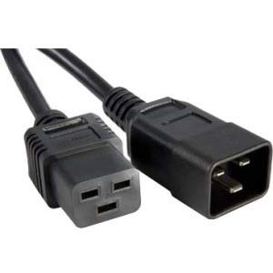 Enet C19C20-10F-ENC C19 To C20 10ft Black Power Cord