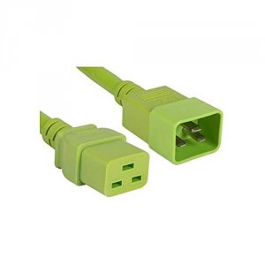 Enet C19C20-GN-8F-ENC C19 To C20 8ft Green Power Cord