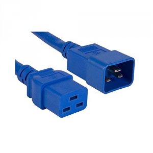 Enet C19C20-BL-3F-ENC C19 To C20 3ft Blue Power Cord