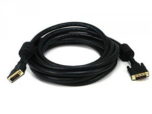 Monoprice 2688 15ft 24awg Cl2 Dual Link Dvi-d Cable - Black