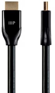 Monoprice 15427 High Speed Hdmi Cable_ Hdr_ 3ft - Black