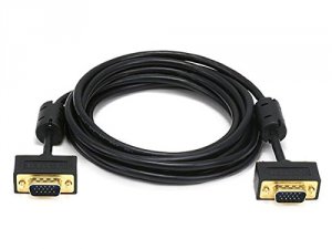 Monoprice 6361 10ft Slim Super Vga Mm Monitor Cable