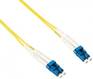 Monoprice 7628 Lclc, Sm, Duplex - 10m (9125) - Yellow