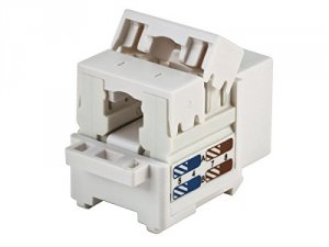 Monoprice 05384 Cat6 Punch Down Keystone Jack - White