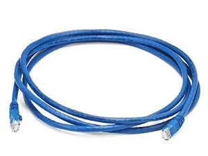 Monoprice 2115 Cat6 Utp Network Patch Cable, 7ft Blue