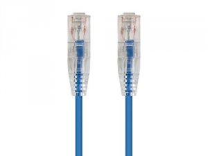 Monoprice 13523 Slimrun  Cat6 Utp Cable-2ft Blue