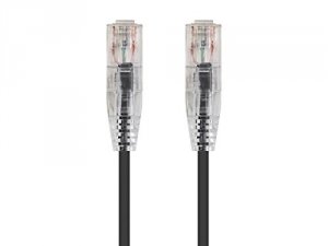 Monoprice 13552 Slimrun  Cat6 Utp Cable-20ft Black