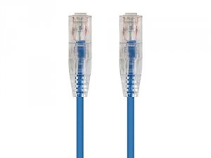 Monoprice 13518 Slimrun  Cat6 Utp Cable-1ft Blue