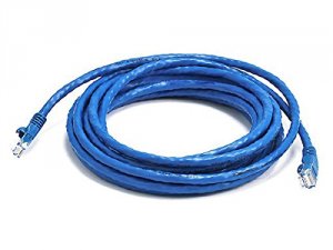 Monoprice 2116 Cat6 24awg Utp Ethernet Network Patch Cable, 14ft Blue