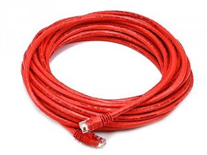 Monoprice 5023 Cat6  Utp  Cable_ 30ft Red