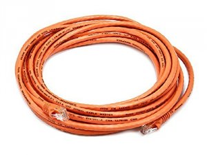 Monoprice 5012 Cat6 24awg Utp Ethernet Network Patch Cable_ 20ft Orang