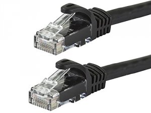 Monoprice 11277 Flexboot Cat6 24awg  Cable_ 20ft Black