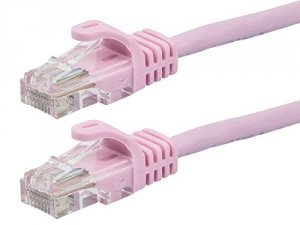 Monoprice 11357 Cat5e 24awg Utp Patch Cable_ 5ft Pink