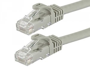 Monoprice 11383 Flexboot Cat5e 24awg  Cable_ 7ft Gray