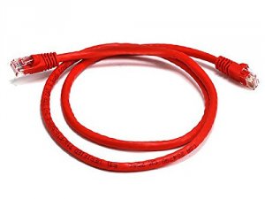 Monoprice 2297 Cat6  Utp Ethernet  Cable_ 3ft Red