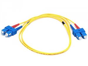 Monoprice 6843 Fiber Optic Cable - 1 Meter - Yellow