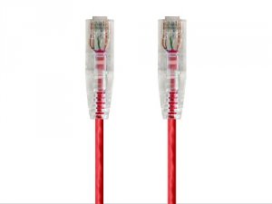 Monoprice 14793 Slimrun  Cat6 Utp Cable-1ft Red