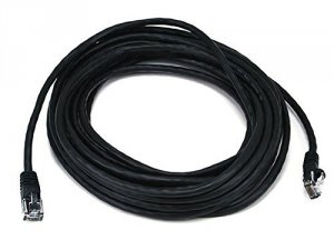 Monoprice 2151 Cat5e 24awg Utp Ethernet Network Patch Cable_ 25ft Blac