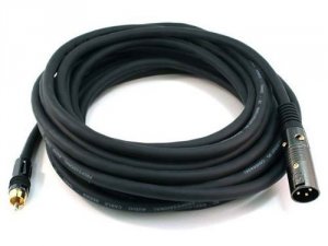 Monoprice 4780 Xlr Male To Rca Male 16awg Cable 25ft