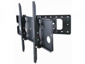 Monoprice 8586 Corner Full Motion Tv Wall Mount Black