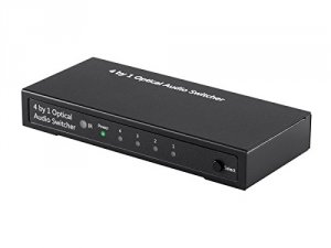 Monoprice 13345 Toslink Spdif 4x1 Switch With Remote