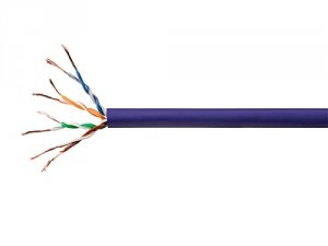 Monoprice 14780 Cat5e Utp (cmr) - Purple  - 250ft