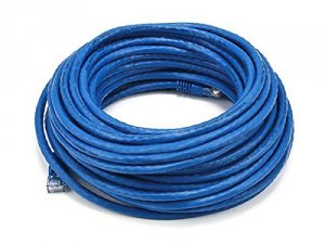 Monoprice 143 Cat5e  Cable_ 50ft Blue