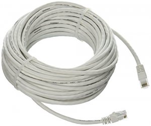 Monoprice 145 Cat5e  Cable_ 50ft White