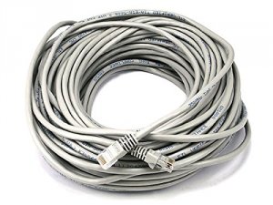 Monoprice 292 Cat5e Utp Crossover Copper 100ft-gray