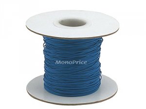 Monoprice 1408 Wire Cable Tie 290mreel - Blue