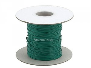 Monoprice 1409 Wire Cable Tie 290mreel - Green