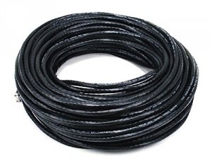 Monoprice 2164 Cat5e Utp  Patch Cable_ 100ft Black