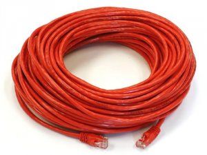 Monoprice 2331 Cat6 Utp  Patch Cable_ 100ft Red