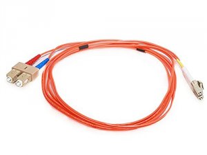 Monoprice 2627 2 Meter Orange Fiber Optic Cable