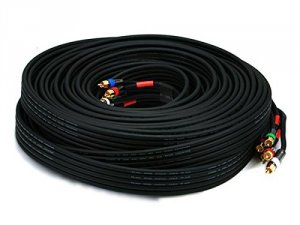 Monoprice 3051 Cl2 5-rca  Coaxial Cable (rg-6u) - Blk