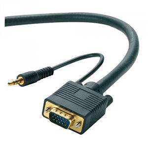 Monoprice 3339 Super Vga Hd15 Mm W Stereo Audio 15ft