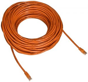 Monoprice 3418 Cat6 Utp  Patch Cable_ 100ft Orange