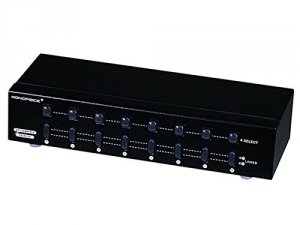 Monoprice 4085 Svga Vga Matrix Switcher Splitter -  2x8