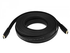 Monoprice 4163 Flat Standard Hdmi Cable_ 30ft Black