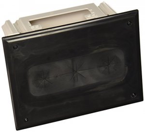 Monoprice 4654 Recessed Media Box Black