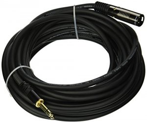 Monoprice 4765 Xlr M To 14inch Trs M Cable 35ft