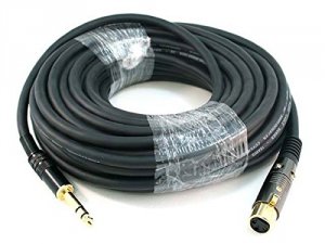 Monoprice 4774 Xlr F To 14inch Trs M  Cable 50ft