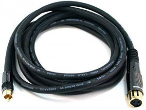 Monoprice 4786 Xlr F To Rca M 16awg Cable 10ft