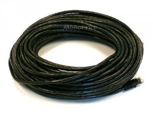 Monoprice 5001 Cat5e Utp  Patch Cable_ 75ft Black