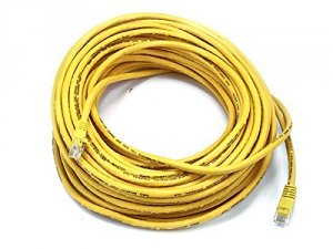 Monoprice KCC 05007 Cat5e Utp  Patch Cable_ 75ft Yellow