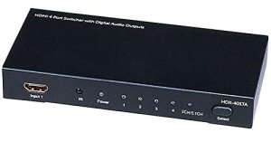 Monoprice 5557 Hdmi Switch With Analog_ Digital 4x1