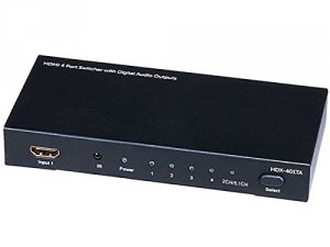 Monoprice 5557 Hdmi Switch With Analog_ Digital 4x1