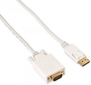 Monoprice 6021 Displayport To Vga Cable - White 15ft