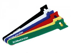 Monoprice 6463 Cable Ties_ 6-inch_ 60pcspack_ 6 Colors